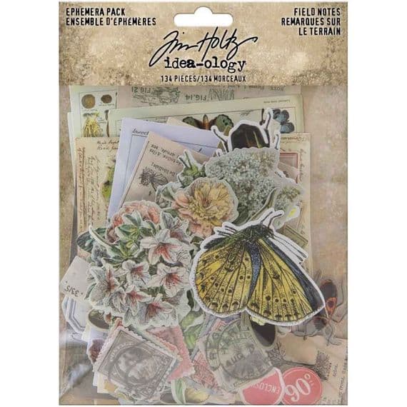 TH94051 - Tim Holtz® Idea-ology - Field Notes Ephemera Pack