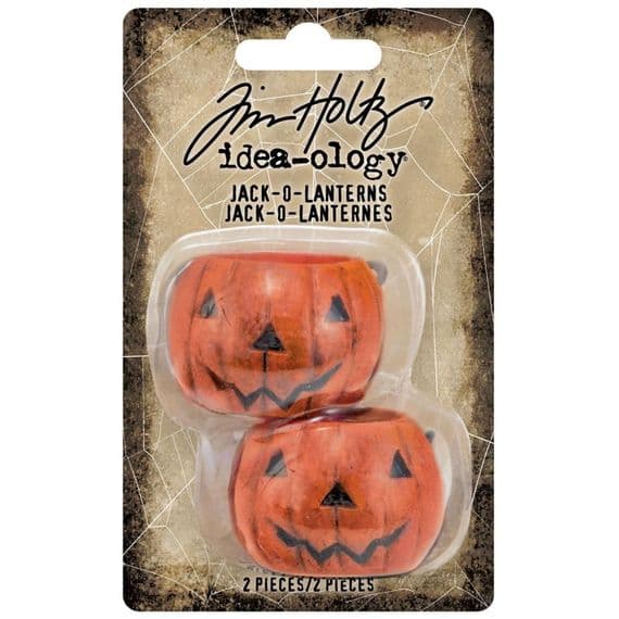 TH94179 - Tim Holtz® Idea-ology™ - Jack-O-Lanterns 2/Pkg