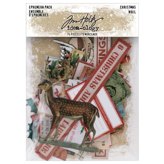 TH94187 - Tim Holtz® Idea-ology - Christmas Ephemera Pack