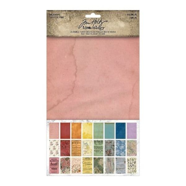 TH94309 - Tim Holtz® Idea-ology™ - Backdrops Volume 5