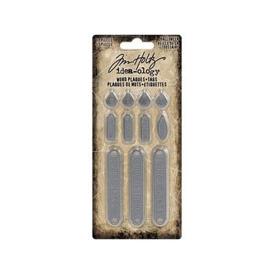 TH94438 Tim Holtz® Idea-ology - Halloween Word Plaques & Tags