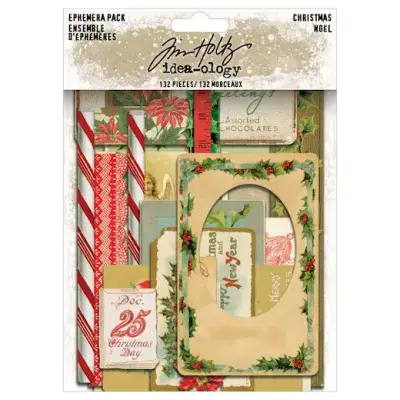 TH94447 - Tim Holtz® Idea-ology™ -  EPHEMERA, CHRISTMAS