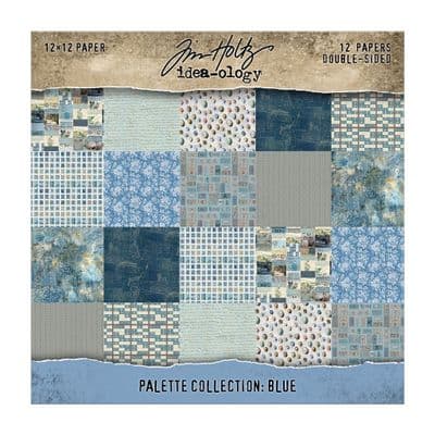 TH94463 Tim Holtz® Palette Collection:  Blue (12