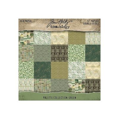 TH94474 Tim Holtz® Palette Collection: Green (8