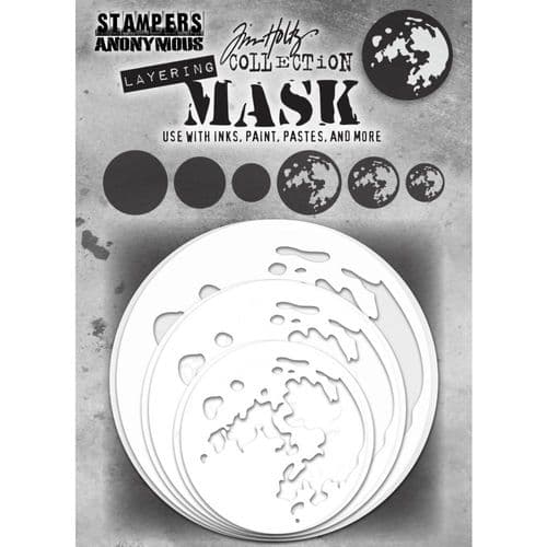 THMSK01 Tim Holtz Layering Stencil - Moon Mask
