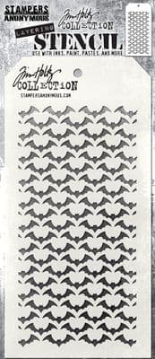 THS046  Tim Holtz Layering Stencil - Mini Stencil Set #46