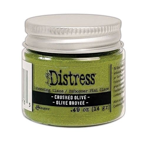 Tim Holtz® - Distress  Embossing Glaze - Crushed Olive
