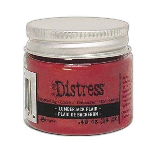 Tim Holtz® - Distress Embossing Glaze - Lumberjack Plaid