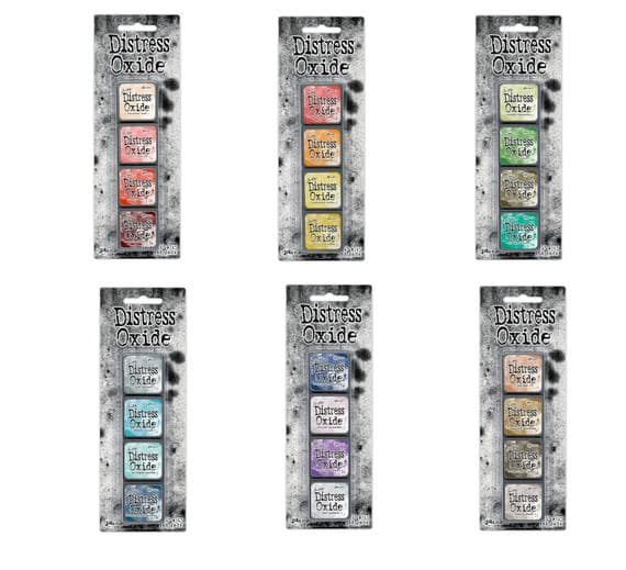 Tim Holtz - Distress Oxide Mini Ink Pads Sets 13-18