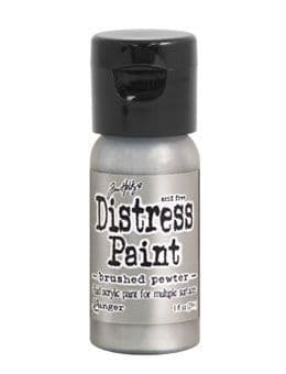 Tim Holtz® - Distress Paint  - Brushed Pewter