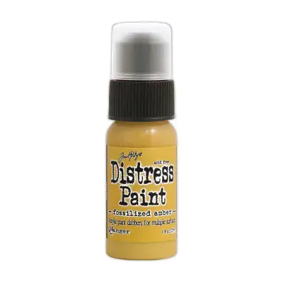 Tim Holtz® - Distress Paint- Saint Fossilized Amber