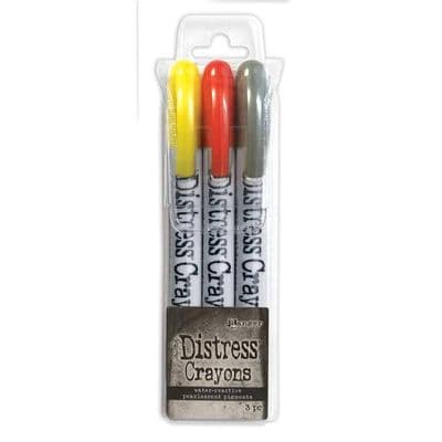 Tim Holtz® Distress Pearl Crayons 2022 - Halloween Set #3