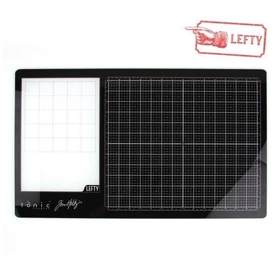 Tim Holtz Glass Media Mat Left Handed 23.75