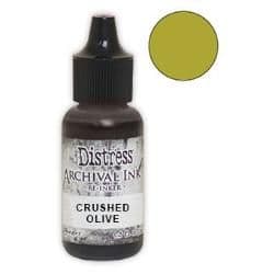 Tim Holtz® - Mini Distress Archival Re-inker - Crushed Olive
