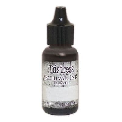 Tim Holtz® - Mini Distress Archival Re-inker - Hickory Smoke