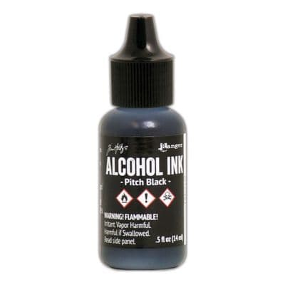 Tim Holtz® Ranger Adirondack Alcohol Ink - Pitch Black