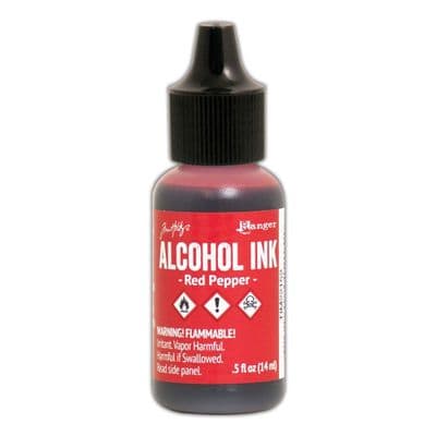 Tim Holtz® Ranger Adirondack Alcohol Ink - Red Pepper