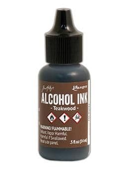 Tim Holtz® Ranger Adirondack Alcohol Ink - Teakwood