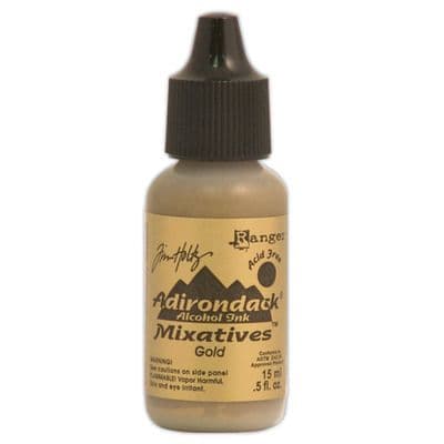 Tim Holtz® Ranger Adirondack Alcohol Mixative - Gold