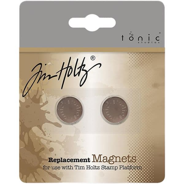 Tim Holtz Stamping Platform Replacement Magnets 2/Pkg