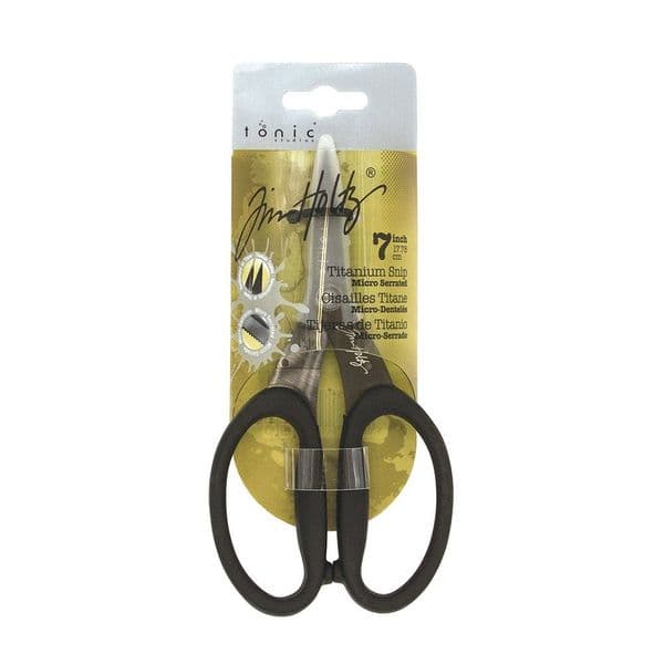 Tim Holtz Tonic Studios -Titanium Snip Micro-Serrated 7