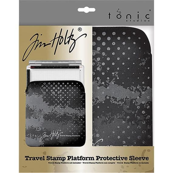 Tim Holtz Travel Stamp Platform Zipper Sleeve