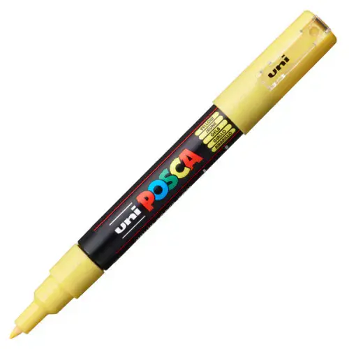 Uni-ball Posca PC-1M - 0.7mm Medium Bullet Tip Marker - Yellow
