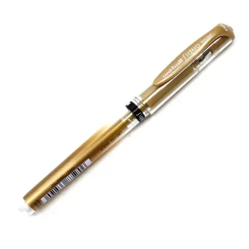 Uni-ball Signo UM-153 Broad Gel Rollerball Pen - Gold