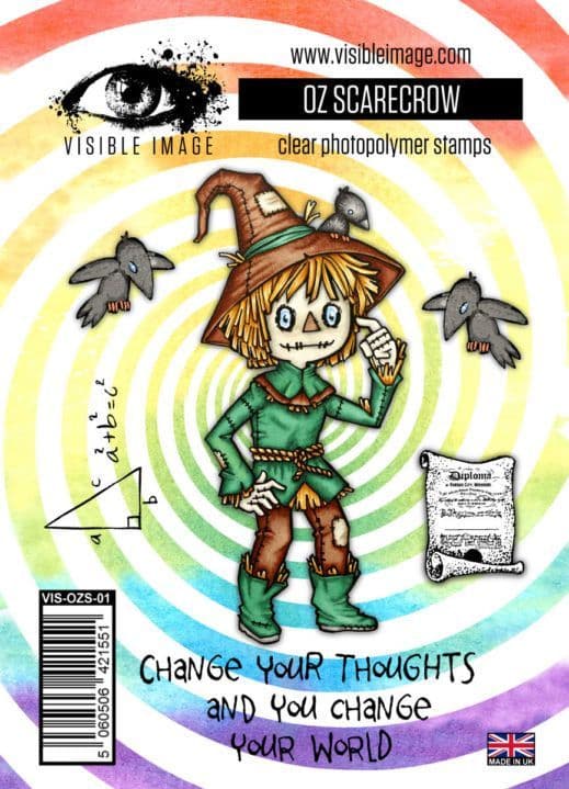 Visible Image Clear Stamp Set - Oz Scarecrow