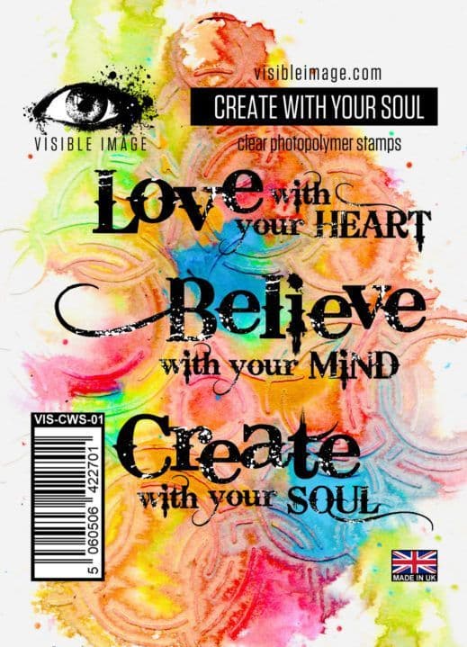 Visible Image Stamp - Create With Your Soul