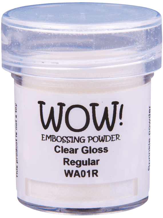 WOW! Embossing Powders 15ml - Clear Gloss Regular (T)