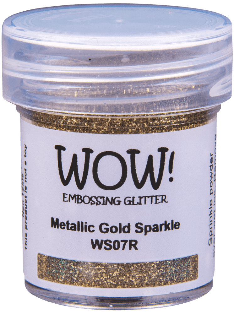 WOW Embossing Powders 15ml - Metallic Gold Sparkle