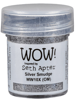 WOW! Embossing Powders 15ml - *Seth Apter* Silver Smudge