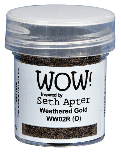 WOW! Embossing Powders 15ml - *Seth Apter* Weathered Gold