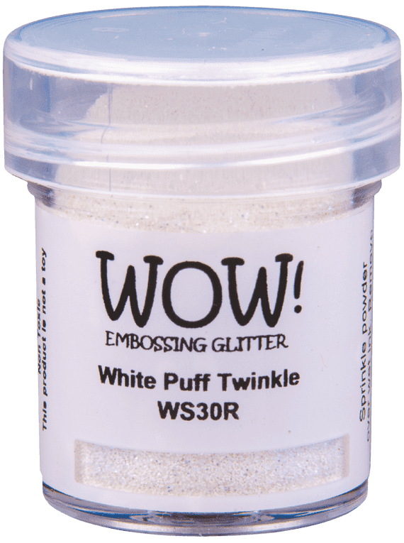 WOW! Embossing Powders 15ml - White Puff Twinkle