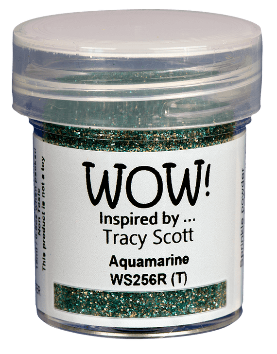 WOW! Embossing Powders 15mls - Aquamarine By Tracy Scott