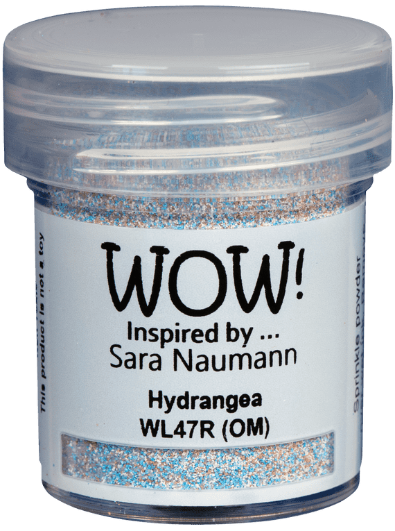 WOW! Embossing Powders 15mls  - Inspired by Sara Naumann - Hydrangea