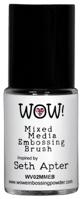 WOW! Mixed Media Embossing Fluid Brush  Seth Apter Edition (7ml)