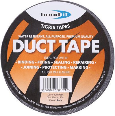 Bondit Duct Tape 48mm x 45M - Black