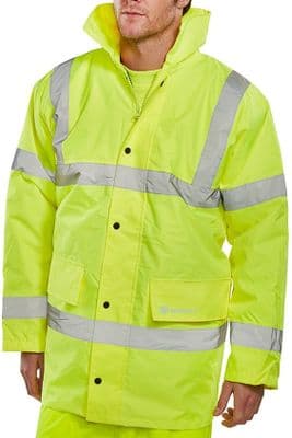 HI VIS CONSTRUCTOR JACKET Free Print Option