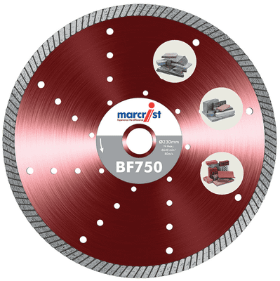 MARCRIST TURBO RIM - FAST CUT DIAMOND BLADES (HARDER PRODUCTS) from