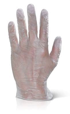 Powder Free Vinyl Disposable Gloves -  Clear