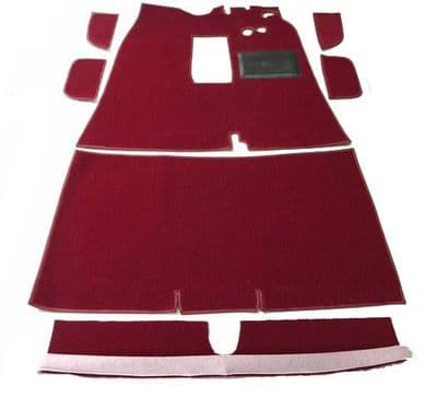 Austin 8 Carpet Set 2/4 door Saloon 1939 to 1947 - Wessex Wool Range