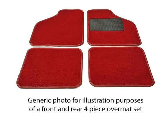 Austin A60 Cambridge 1961 to 1969 Overmat Set of 4 - Kensington Luxury Wool Range