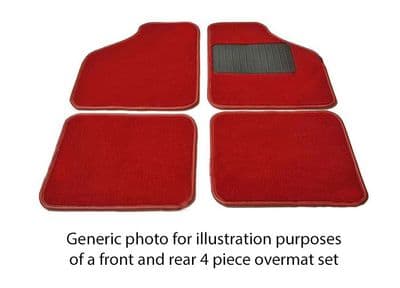 Austin A60 Cambridge 1961 to 1969 Overmat Set of 4 - Wessex Wool Range