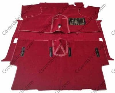Austin Mini Mk4 to MK6 & Rover Mk7 1976 to 2000 Carpet Set - Wessex Wool Range