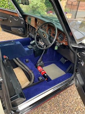 Daimler DS420 Front Cab Area 1968 to 1992 Carpet Set - Blenheim Range