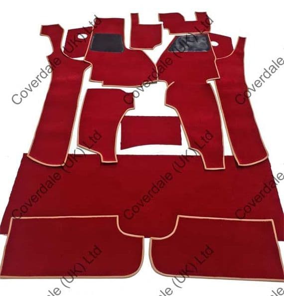 Ferrari 308 GTB Sports 1975 to 1985 Carpet Set - Wessex Wool Range