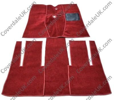 Ford 7Y Sit up & Beg 1938 Carpet Set - Wessex Wool Range