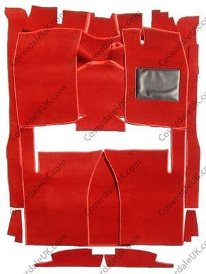 Ford Consul Mk I 1952 to 1956 Carpet Set - Kensington Luxury Wool Range